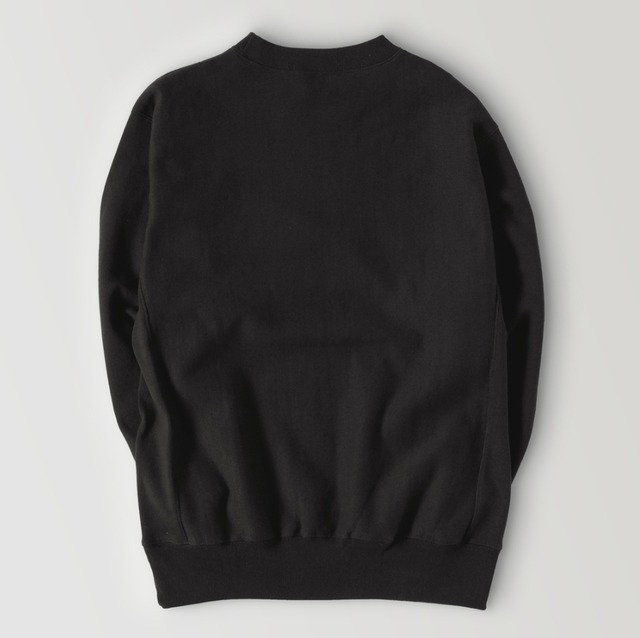 TROIS BONHEUR        ”sweatshirt　裏起毛” 　Black