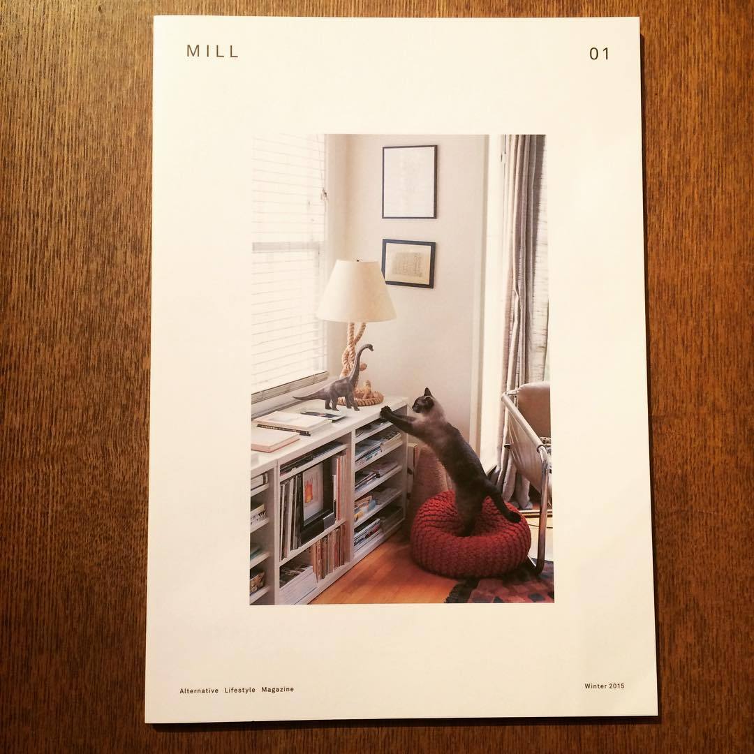 猫のリトルプレス「MILL　Issue 01、02　2冊セット」 - 画像2