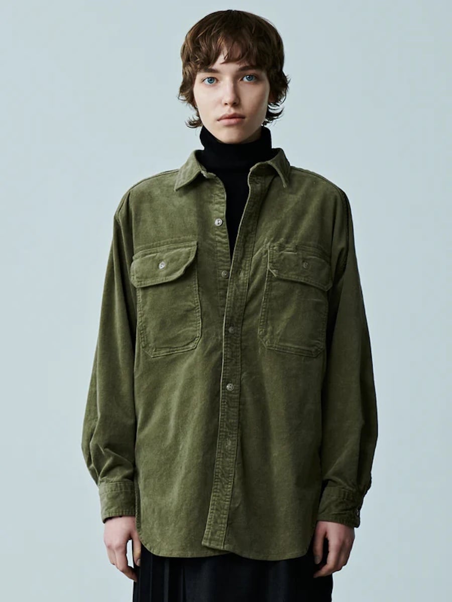 KHA:KI カーキ】MIDDLE FATIGUE SHIRT ミドルファティーグシャツ KHA:KI カーキ】MIDDLE FATIGUE SHIRT ミドルファティーグシャツ