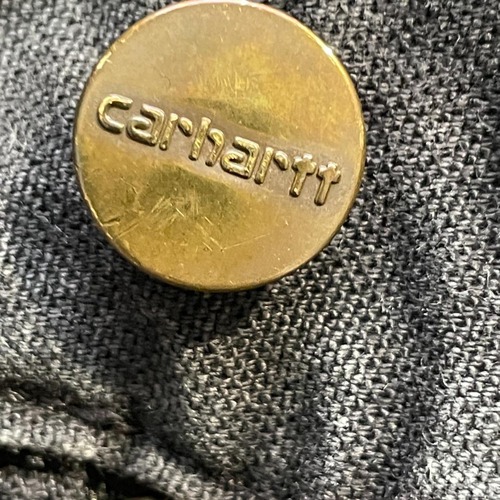 襤褸 10s ブラック ダブルニー Carhartt BLK 40×34 詳細写真10
