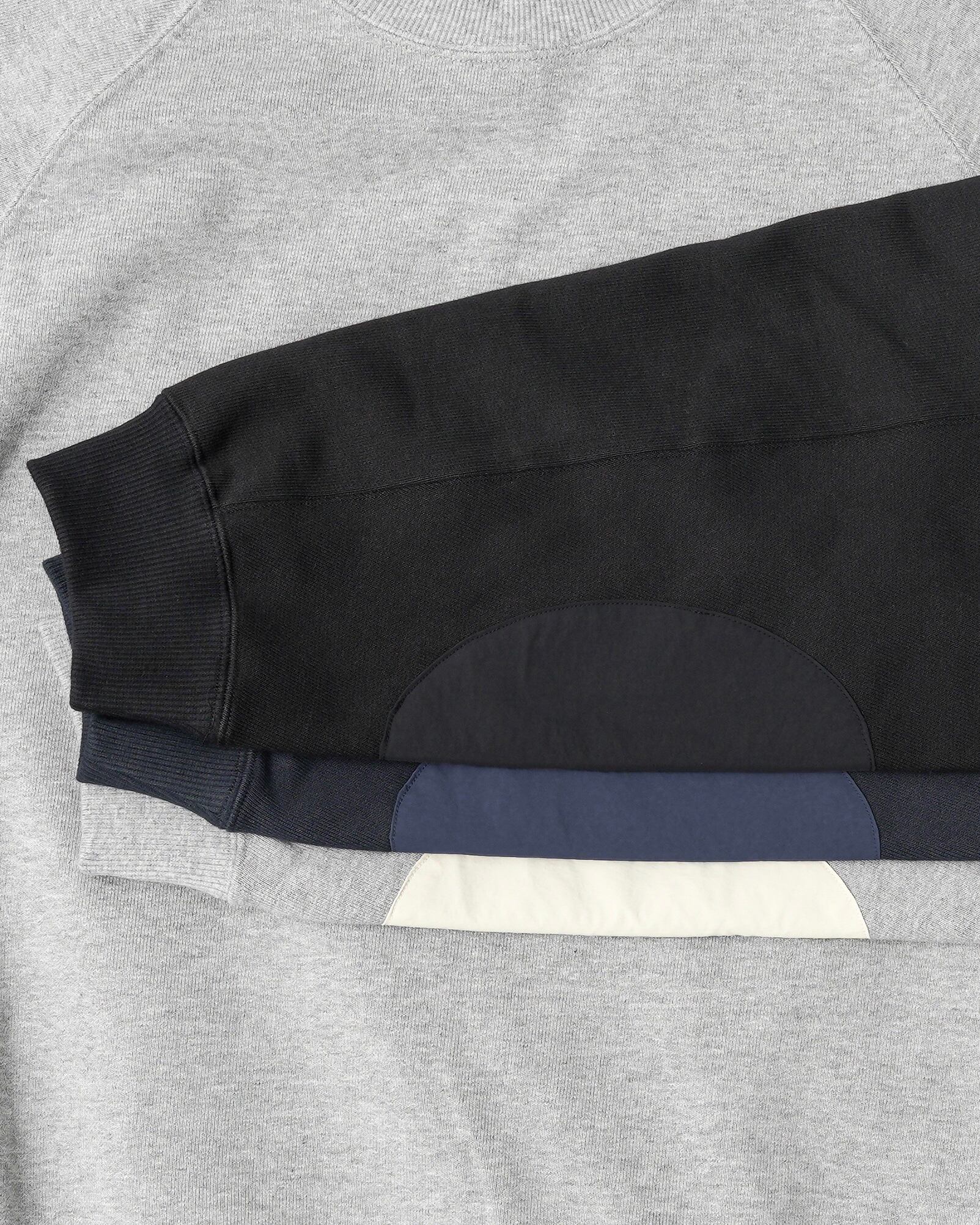 Wrist Patch Urake Sweatshirt / NAVY［goyemon general gadget 