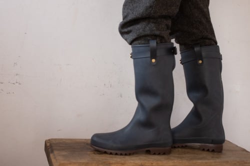 Daiichi Rubber RAKA（ラバーブーツ） CHARCOAL | casimasi