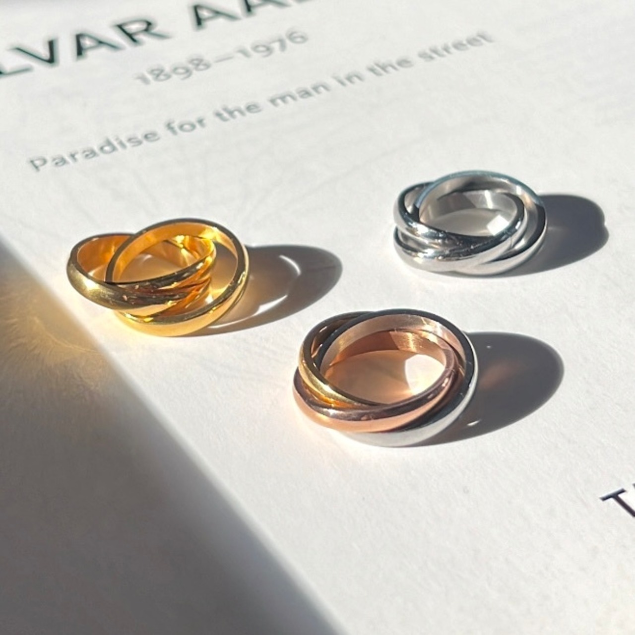 316L triple ring (R175)