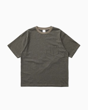 [Khakis] Heather S/S Tee Brown 正規品 韓国ブランド 韓国ファッション 韓国代行 カーキス 日本 店舗 (Khakis)