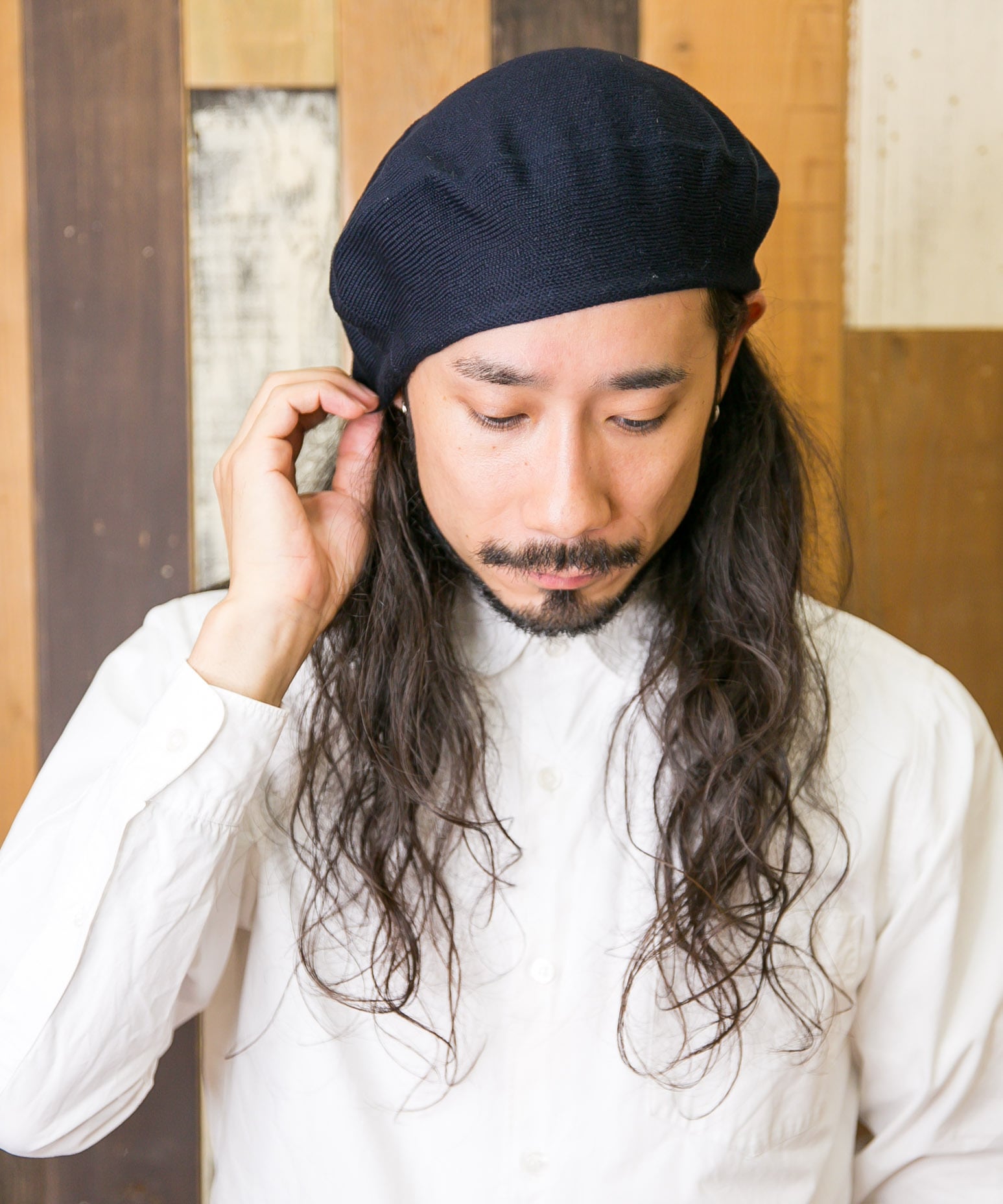 ドラロンコットンシームレスベレー | オンラインShop無（帽子の通販）