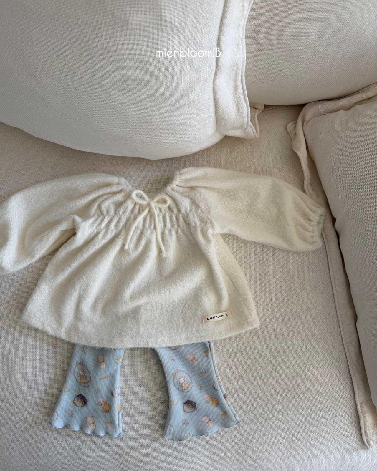 mien bloom B［取寄］bunny mink flare pants 26winter