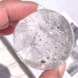 Pyrite in Quartz Sphere ✧ パイライト in クォーツ