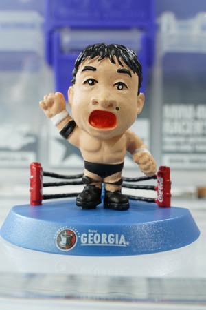 ジャンボ鶴田 (Jumbo Tsuruta) フィギュア GEORGIA 全日本プロレス キャンペーン限定【2003年非売品】