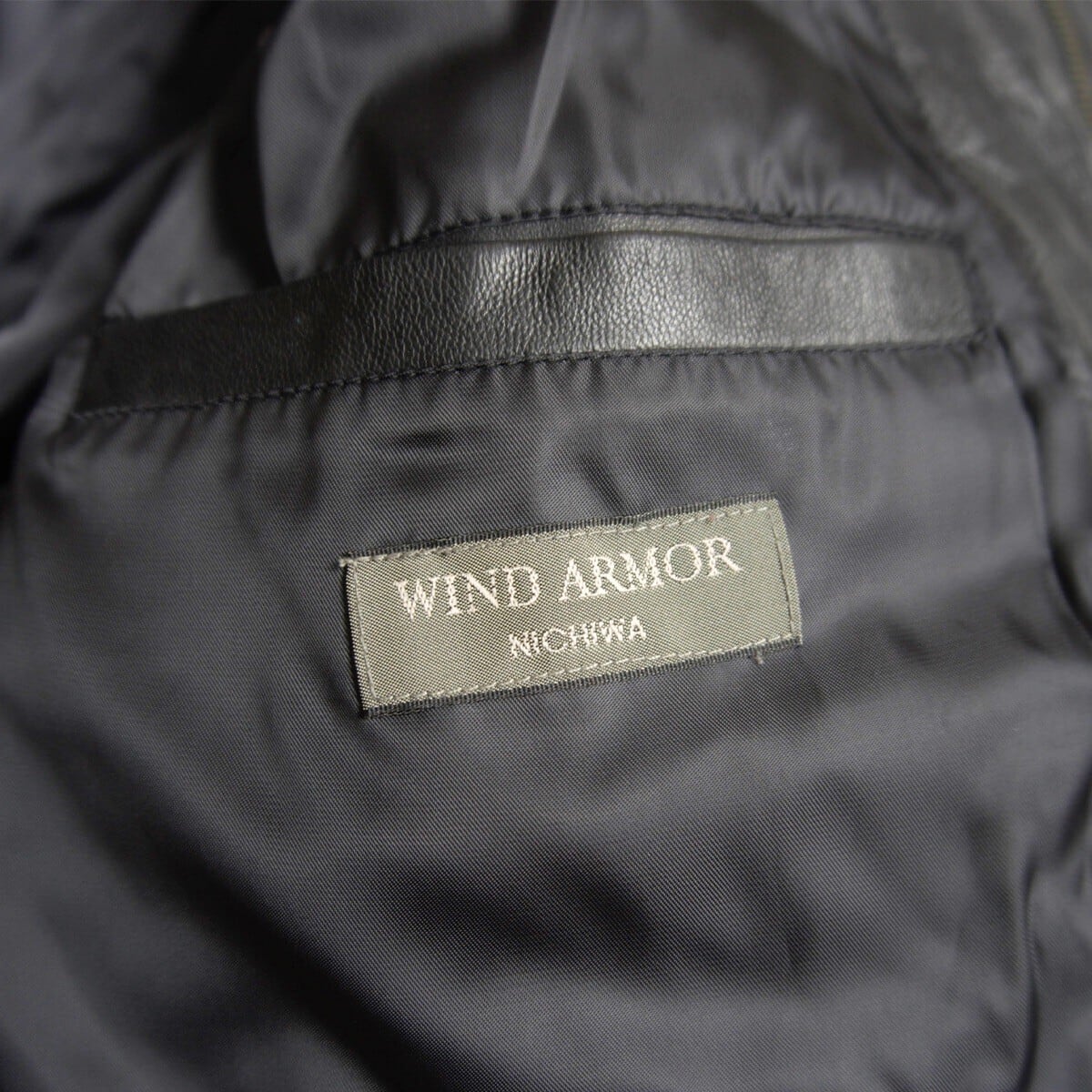 ビッグサイズ/美品】WIND ARMOR【キルティング レザー コート】4L