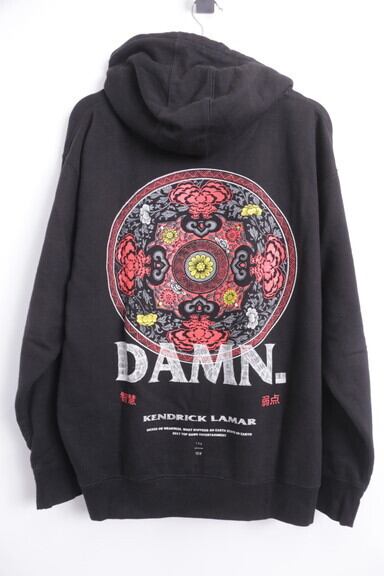 30％OFF KENDRICK LAMAR HOODIE LARGE BLACK 100JH8192 | BRAND BUYERS  