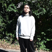 INTERIM(インテリム)ヴァージンウール主体のブークレツイードシャツジャケット