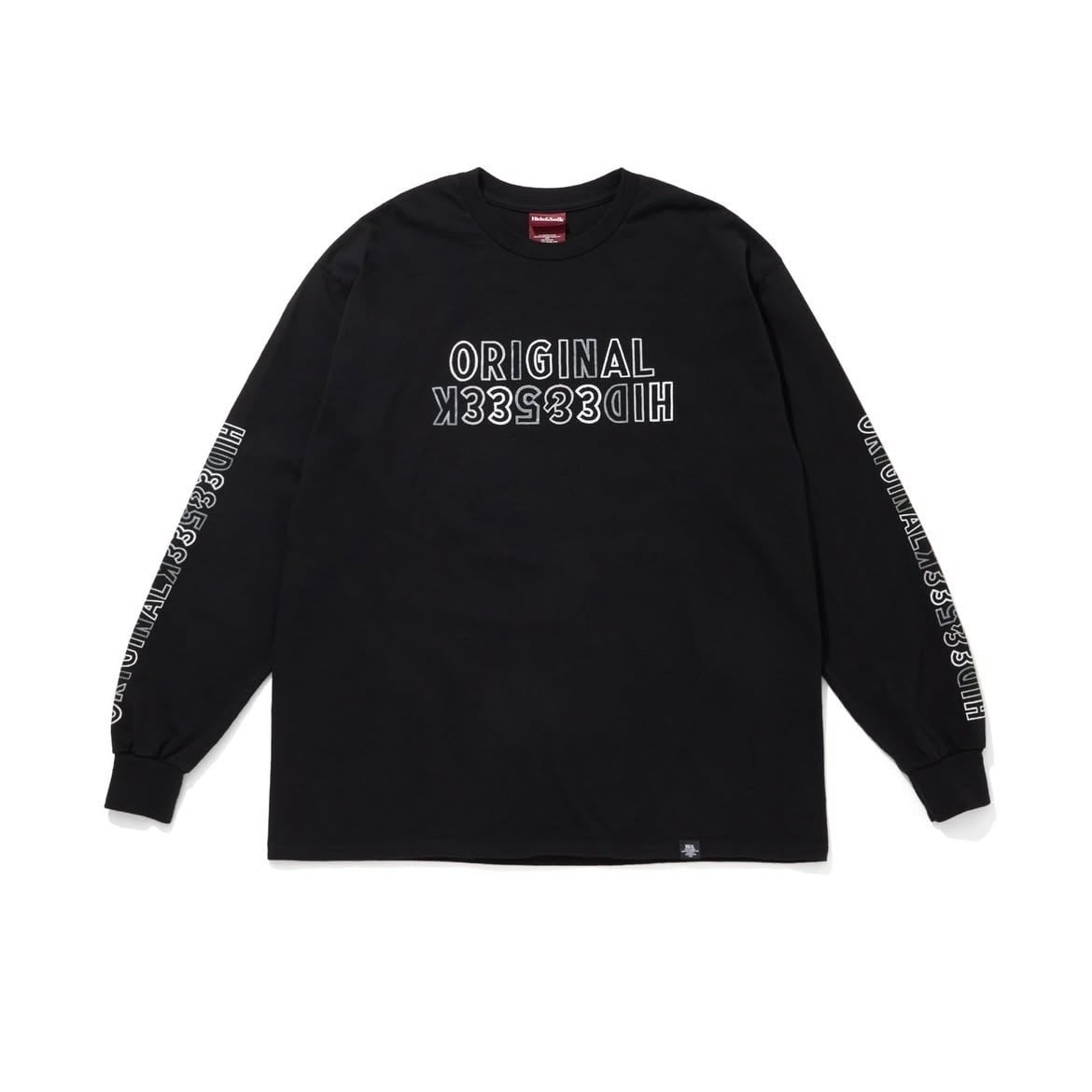 HideandSeek Border L/S Tee(26ss) | Blackies