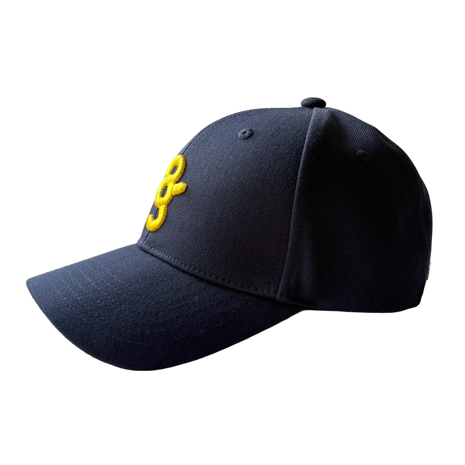 8G SHOOT 　ベースボールキャップ 8G SHOOT LOGO CLASSIC BASEBALL-CAP -NAVY/YELLOW- | 8G SHOOT WEBSTORE