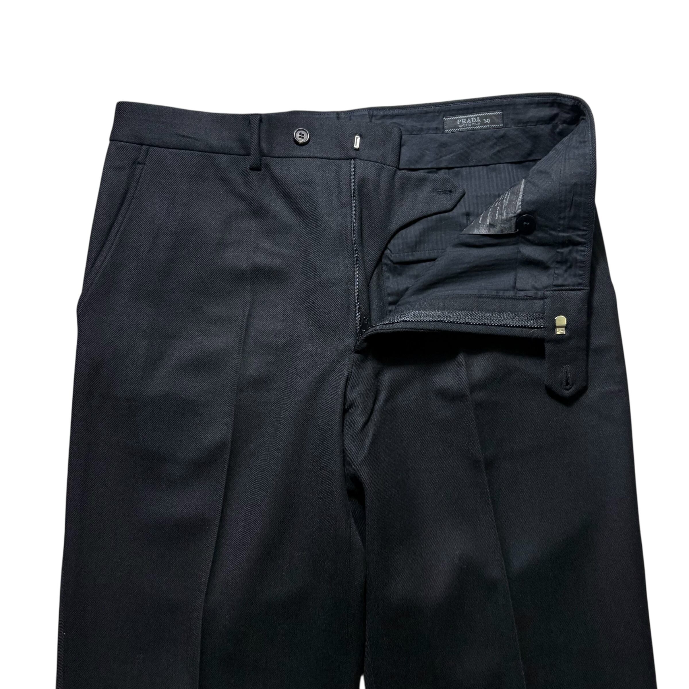 PRADA wool slacks | NOIR ONLINE