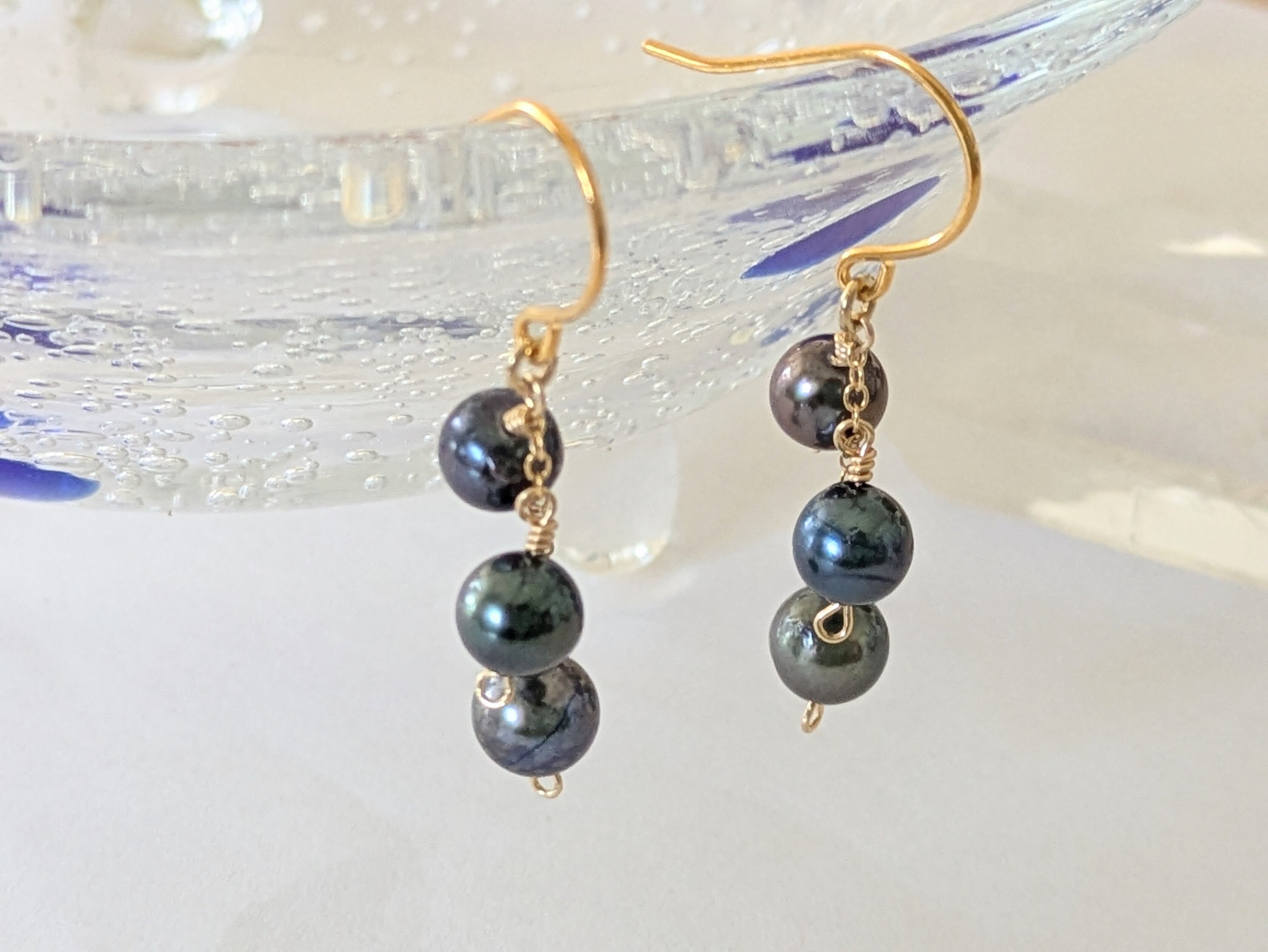 《浄化》アコヤ真珠 ピアス (セール価格!)