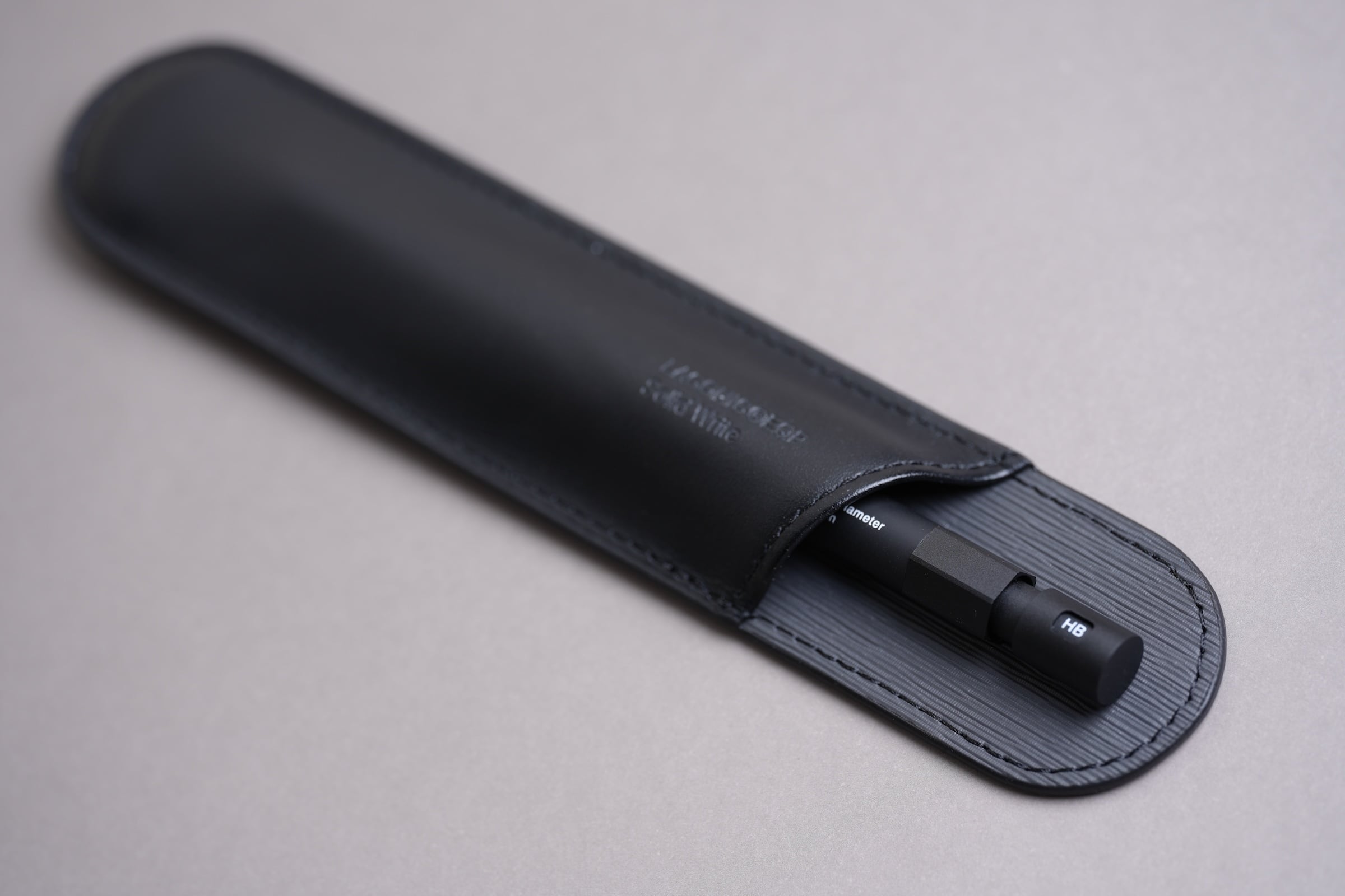 Solid Write シャープペンシル 0.5mm+ 牛革ペンシースセット | docketstore
