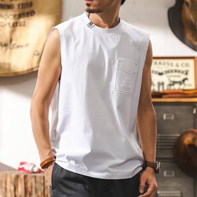 ノースリーブシンプルシャツ 225761