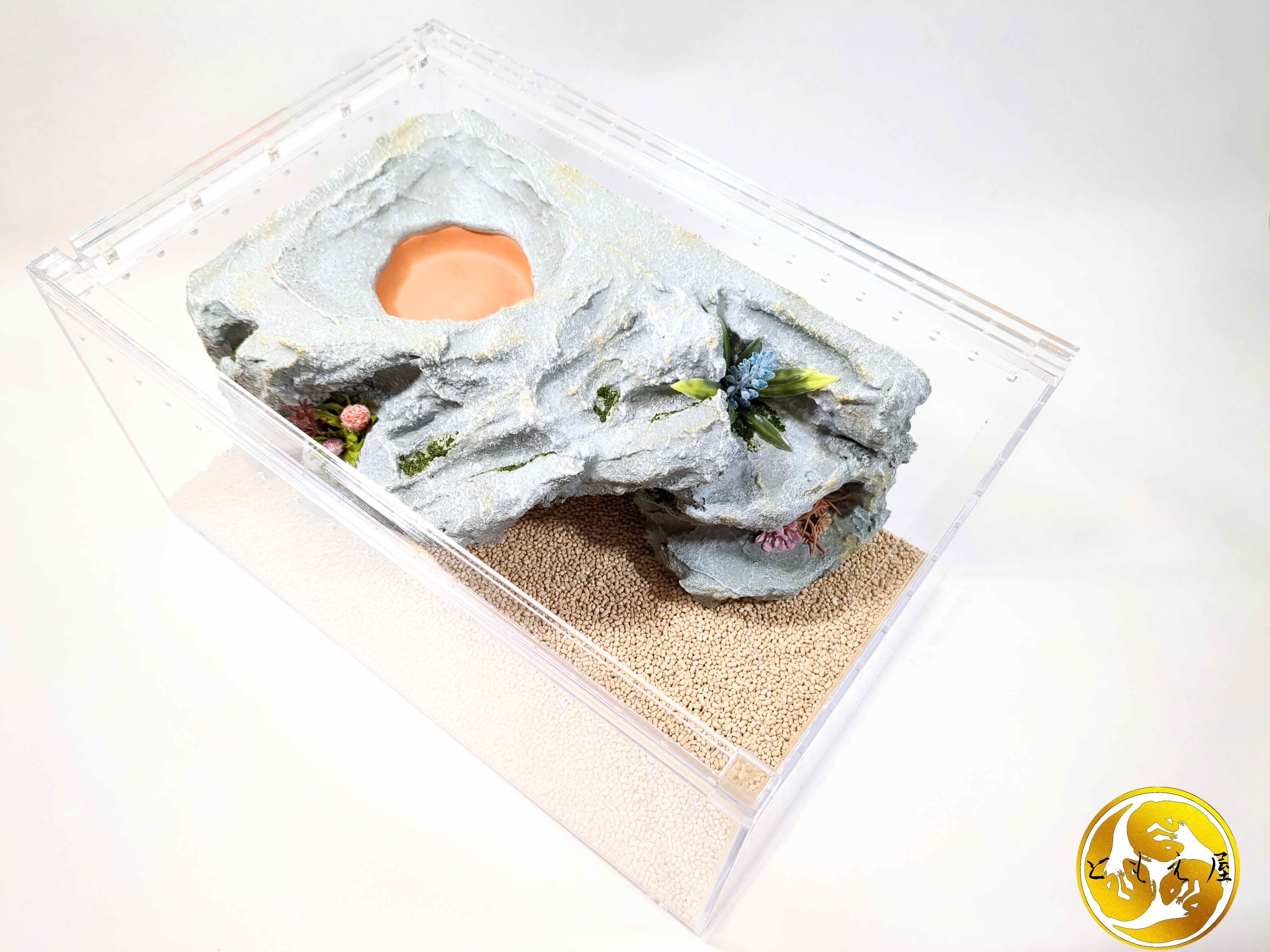 爬虫類シェルター バックボード レイアウト用品作成 爬虫類シェルター バックボード レイアウト用品作成