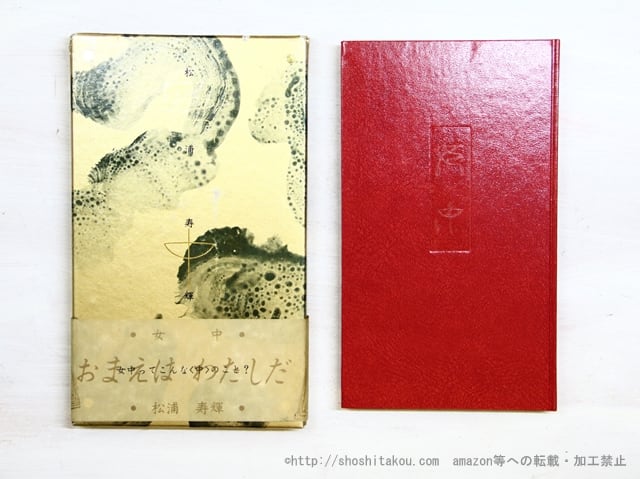 松浦寿輝 第三詩集 女中