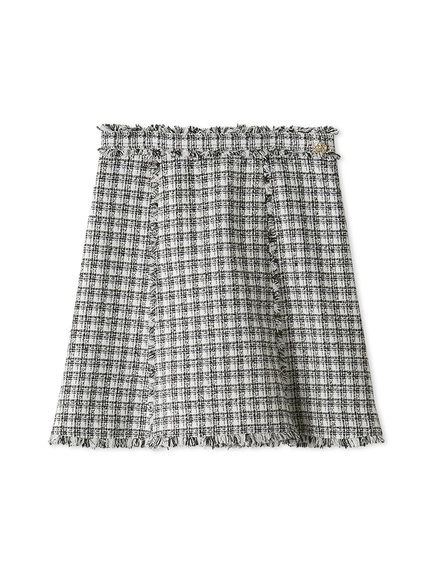 Baserange (ベースレンジ) LARVA SKIRT (BLUE CHECK) | PAY ID