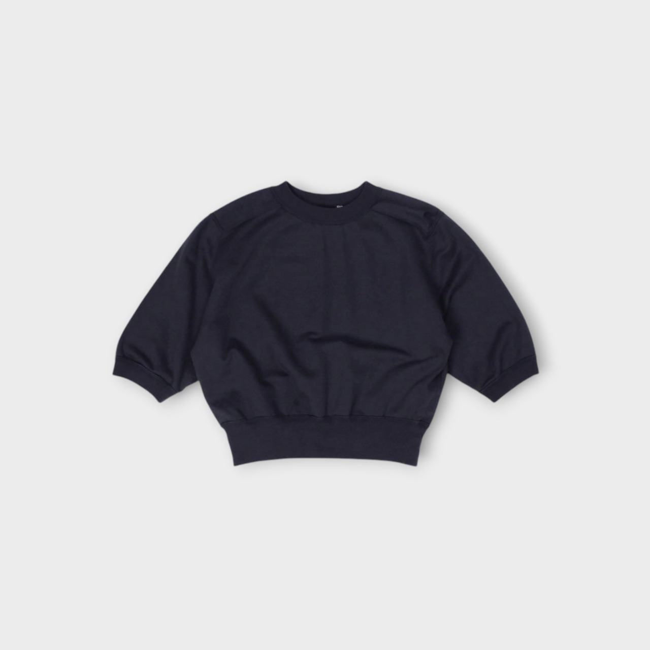 AURALEE【ELASTIC HIGH GAUGE SWEAT HALF SLEEVE P/O】