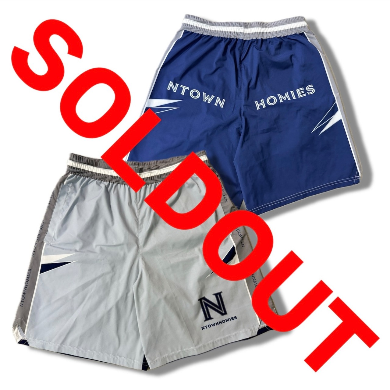 “TPKN” PRACTICE PANTS color Shirohanada&Navy - 1