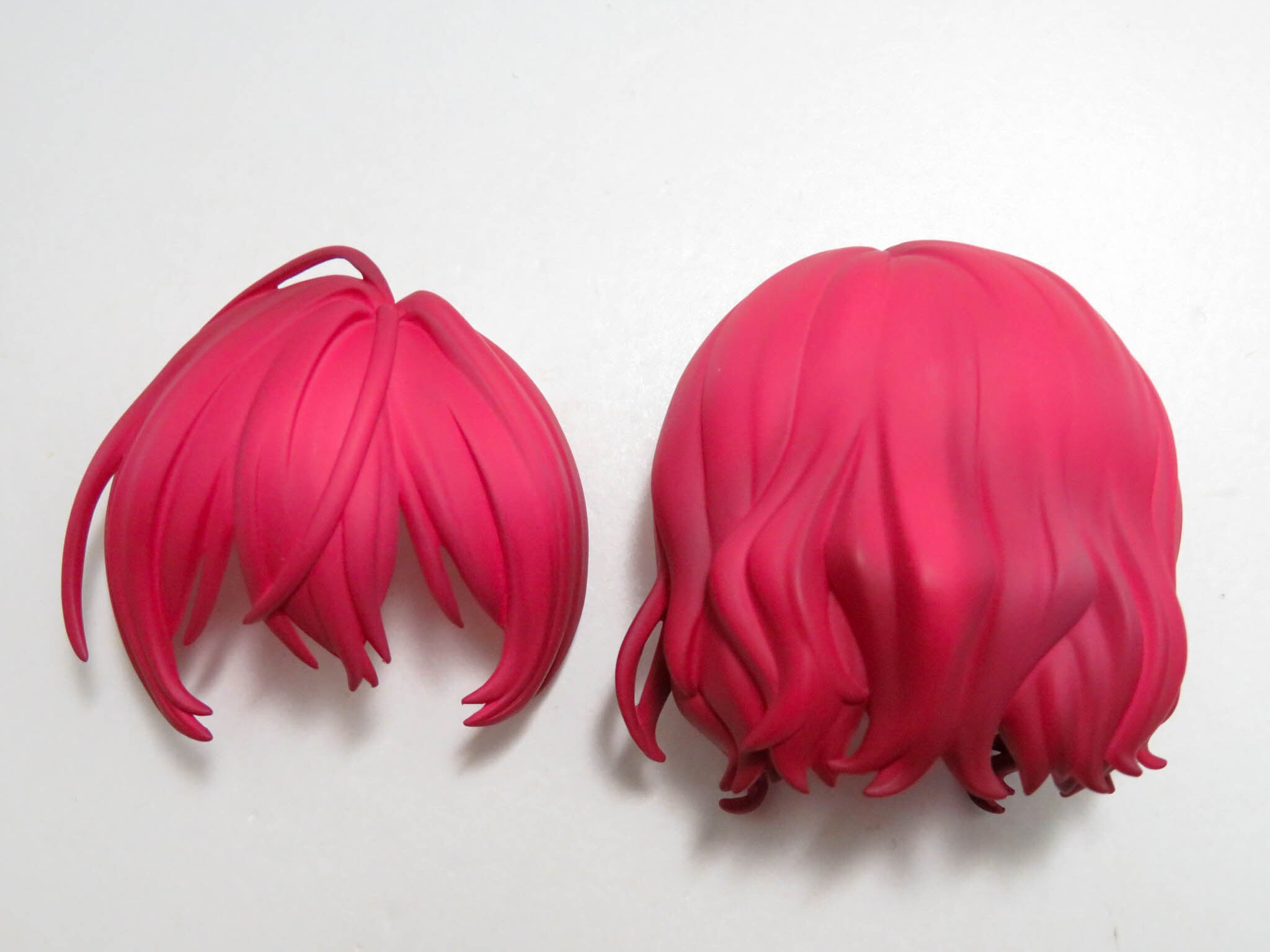 再入荷(A−ランク)【2552】 ダリヤ・ロセッティ 髪パーツ セミロング ねんどろいど