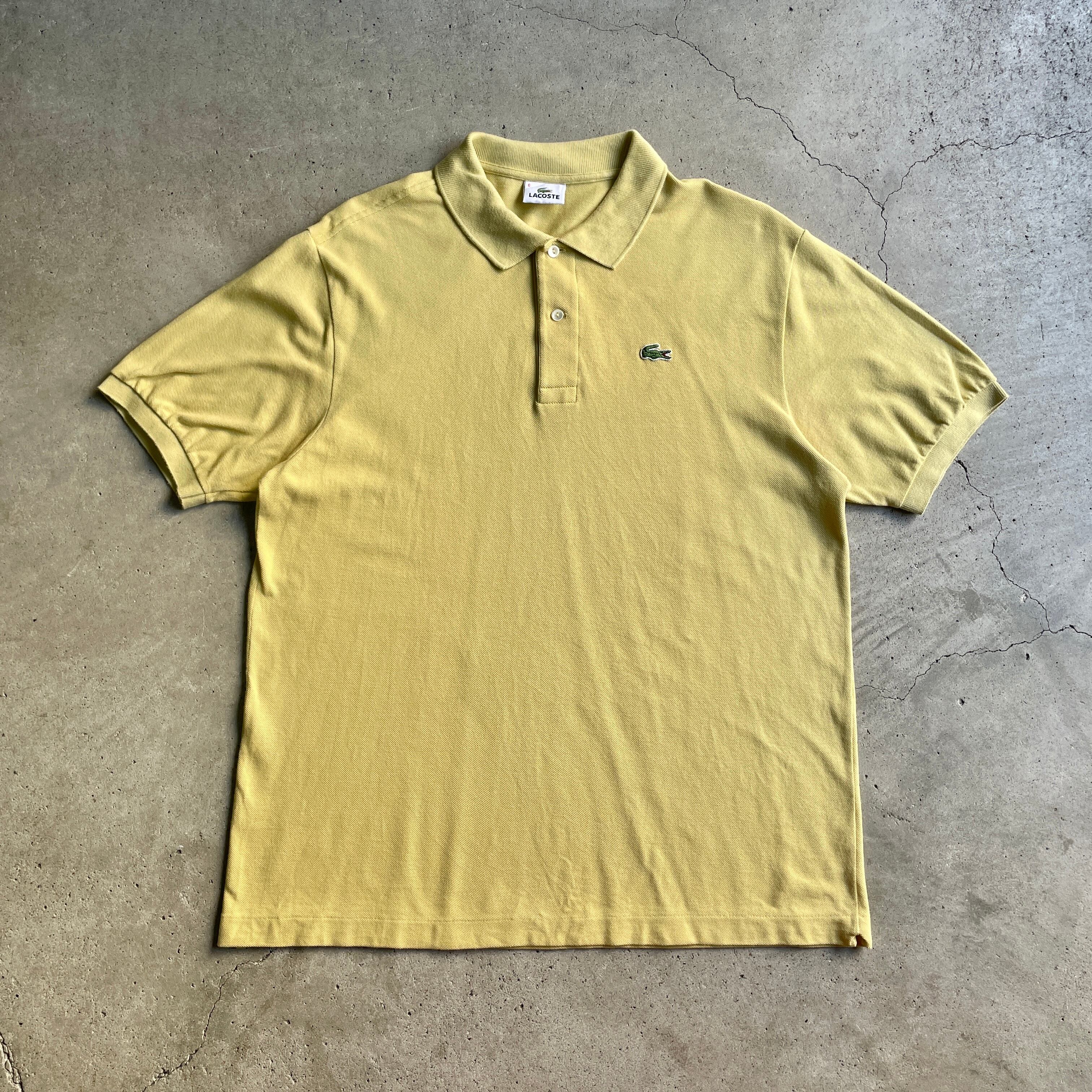 LACOSTE イエローポロシャツ サイズ6 LACOSTE（ラコステ）Classic Fit Pique Polo Shirt（クラシック
