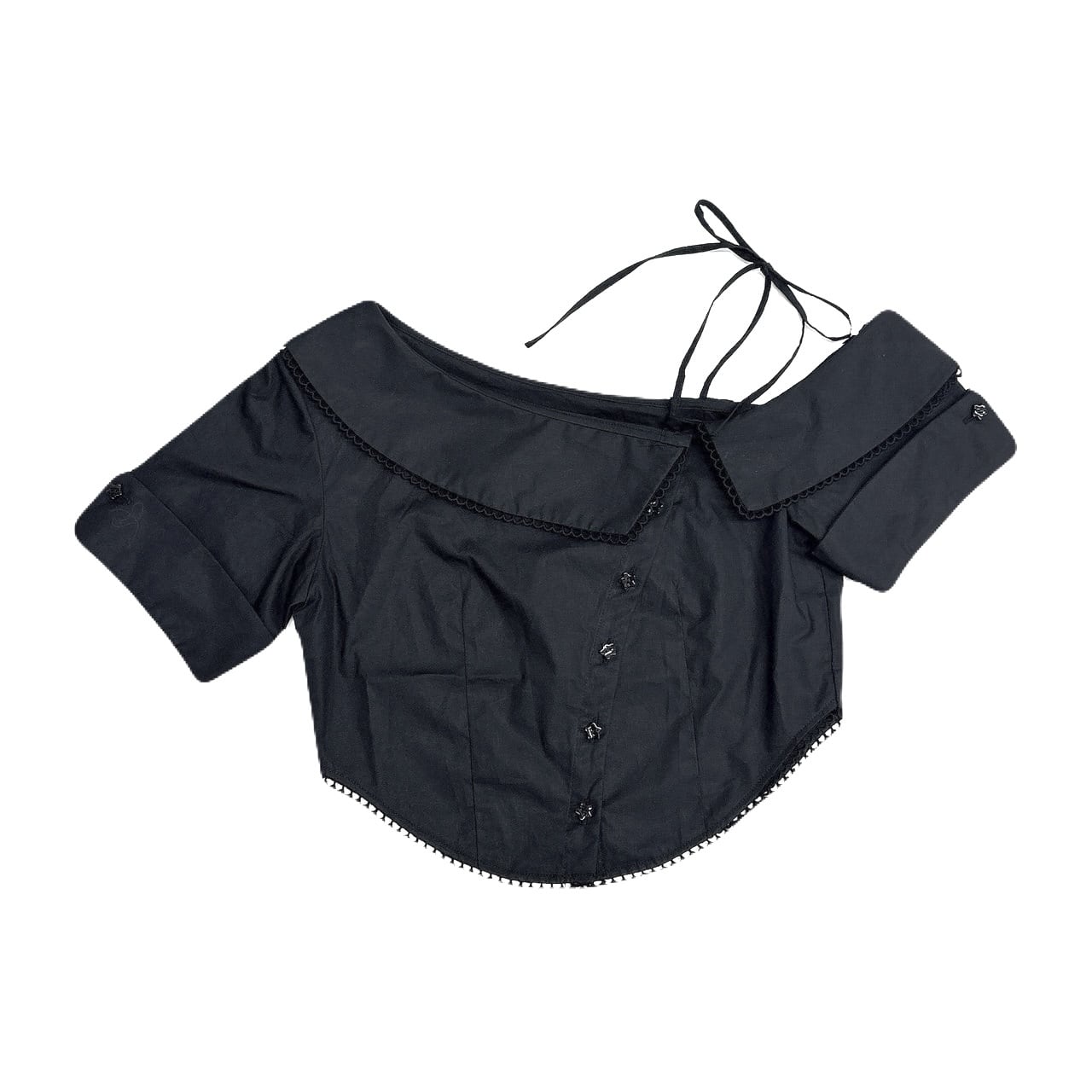 lilLilly S/S アシンメトリーブラウスホワイト｜Gigapark-ilsede.de