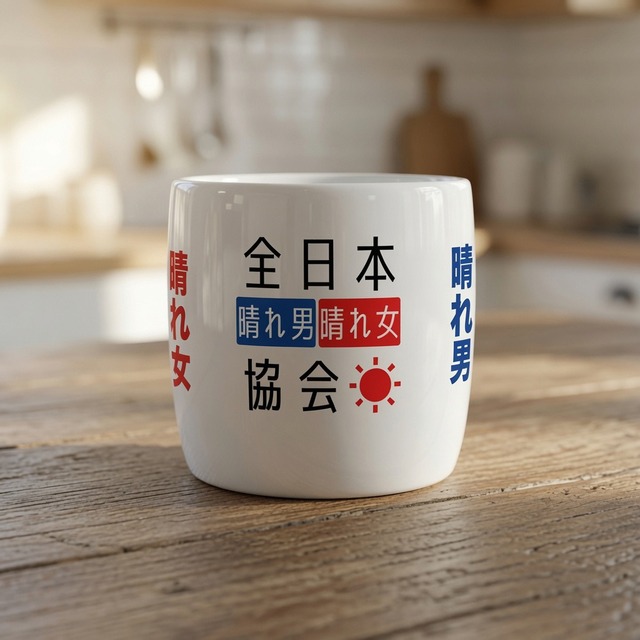 全日本晴れ男晴れ女協会【公式マグカップ】