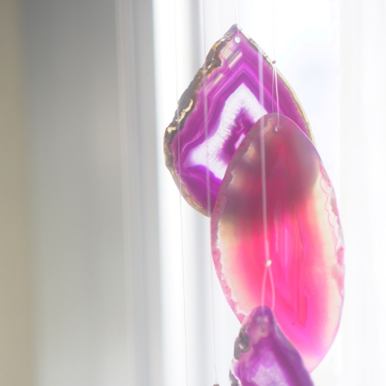 Pink Moment - アゲートヒーリングチャイム / Agate Healing Chime 1229