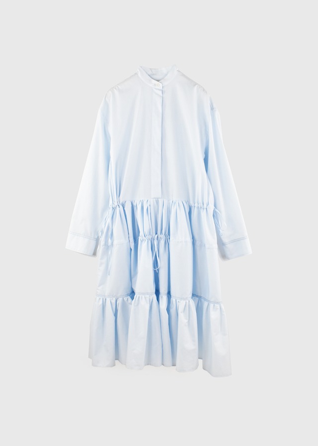 MARNI｜L22S-MAR-OP01P "COTTON POPLIN DRESS" LIGHT BLUE