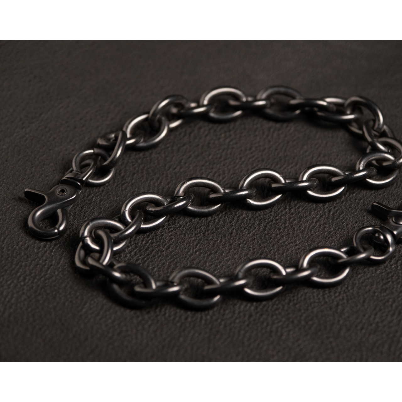 喜平Φ3.0 真鍮ウォレットチェーン(別注ブラックダール)