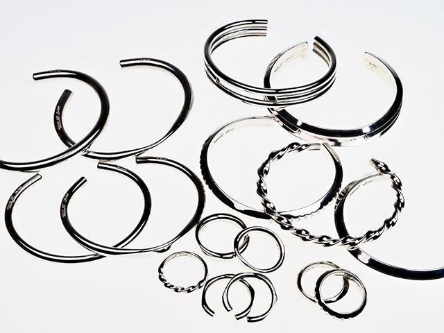 R-026 Round Knock リングM | WAKAN SILVER SMITH online store