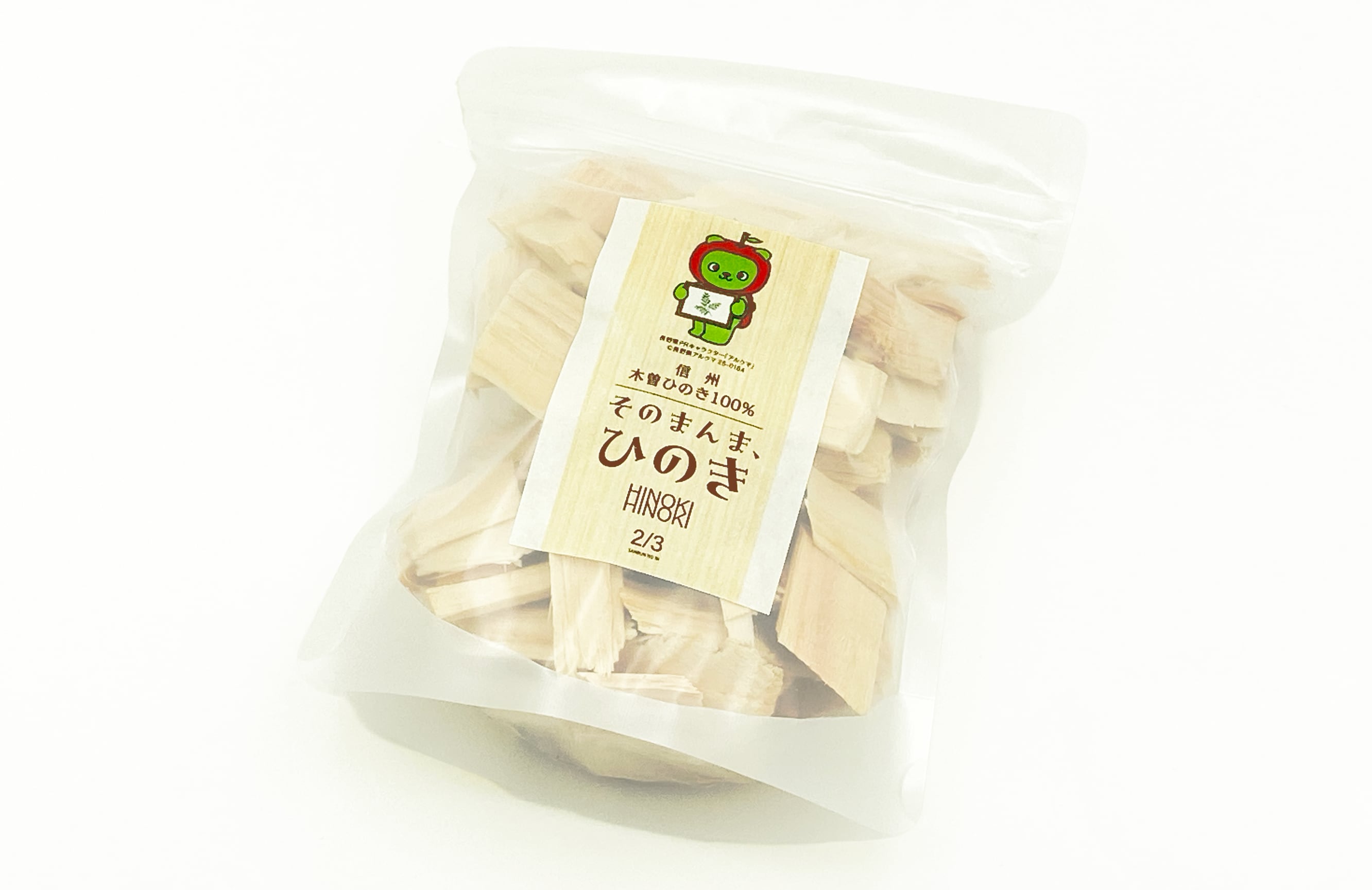そのまんま、ひのき　70g（信州　木曽ひのき100％）