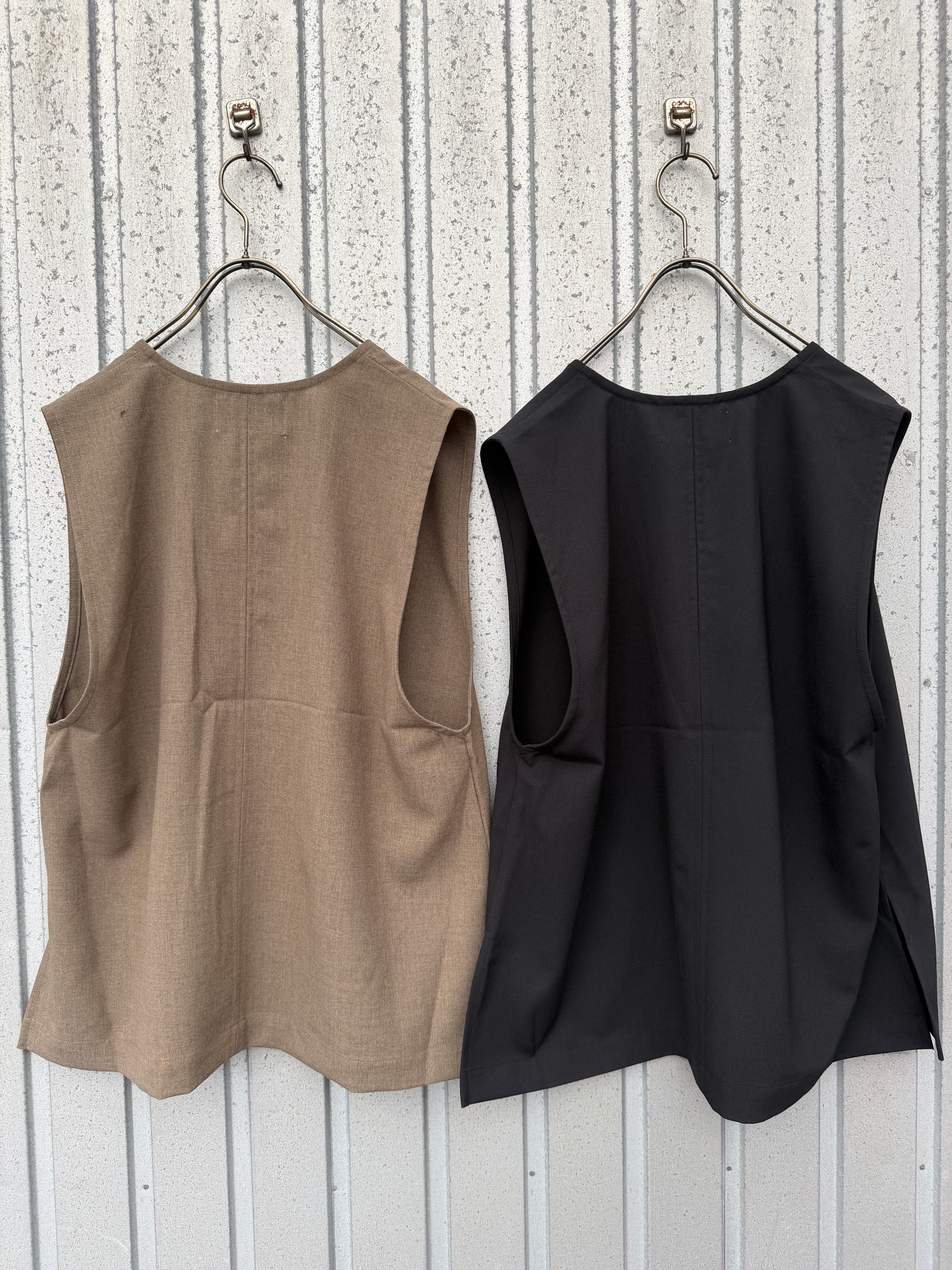 リネンライクトロピカルシンプルベスト/ Aug'26SS/862152 | WACKY