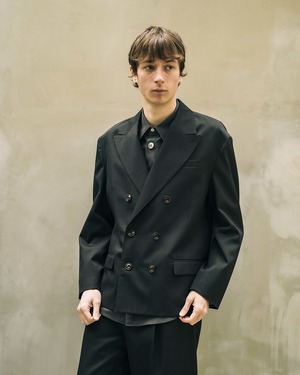 refomed "Sebiro" JACKET〔BLACK STRIPE〕"