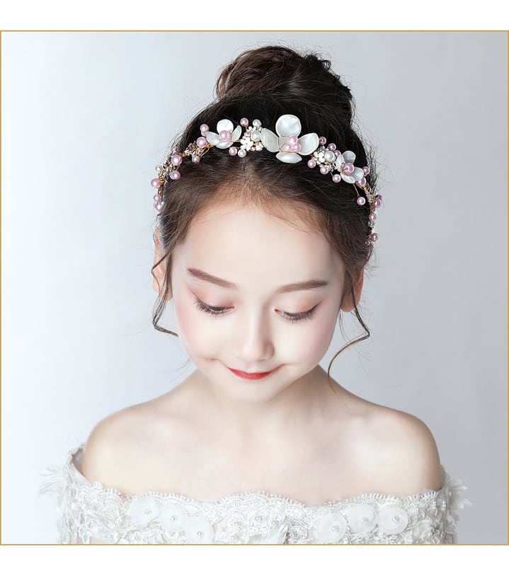 激安人気新品 ヘアアクセサリー 七五三 結婚式 髪飾り 花 可愛い ウェディング ヘアアクセ