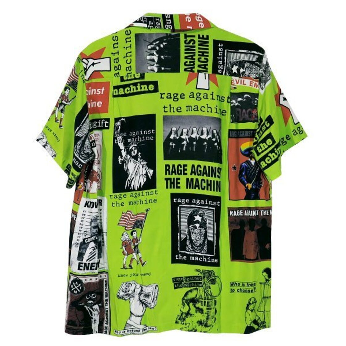 WACKO MARIA x Rage Against The Machine 20SS S/S HAWAIIAN 