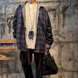 Maison Margiela【メゾン マルジェラ】リバーシブル パデッドシャツ( S50DT0070 M35779 001F / SIZE:40)