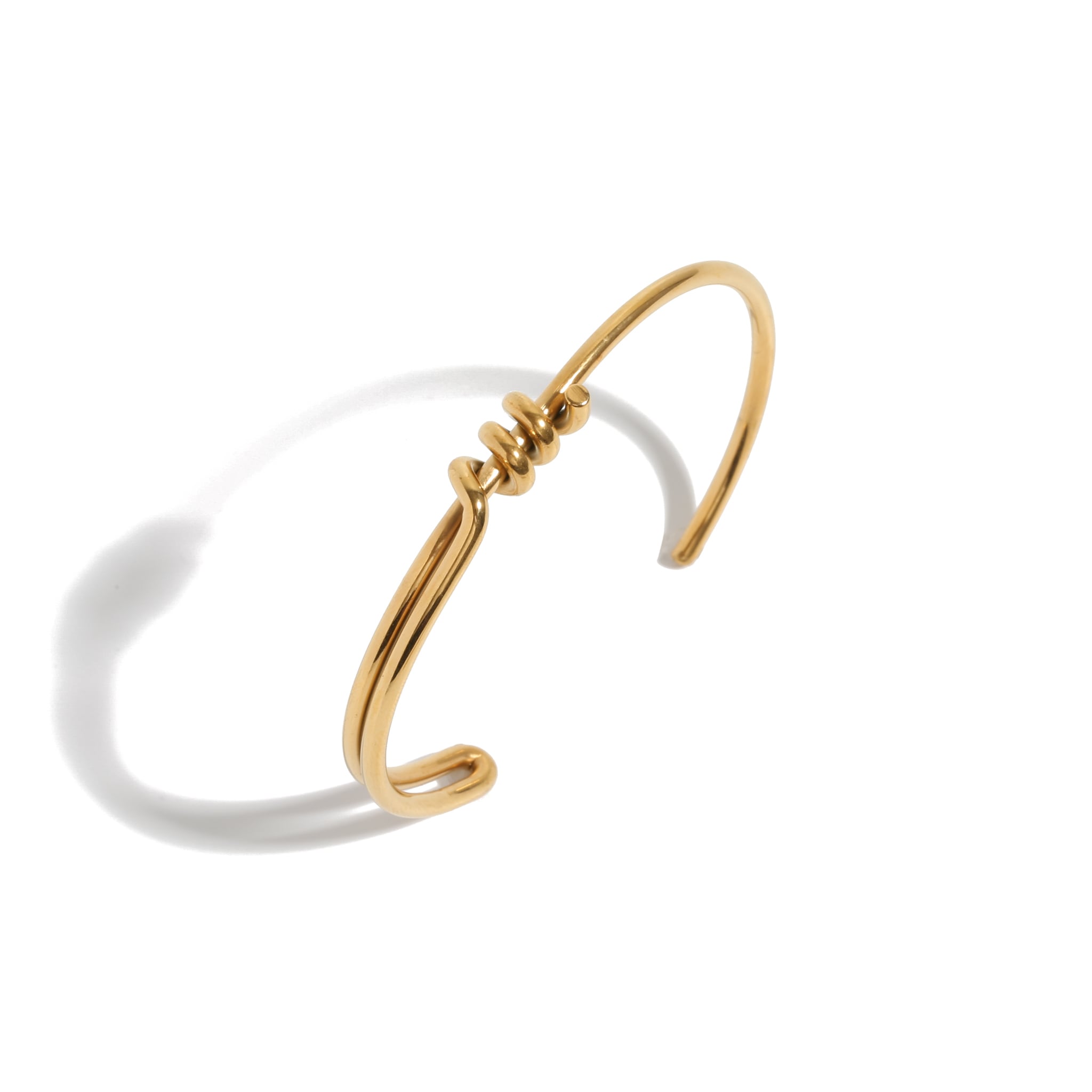316l knot bangle - GOLD