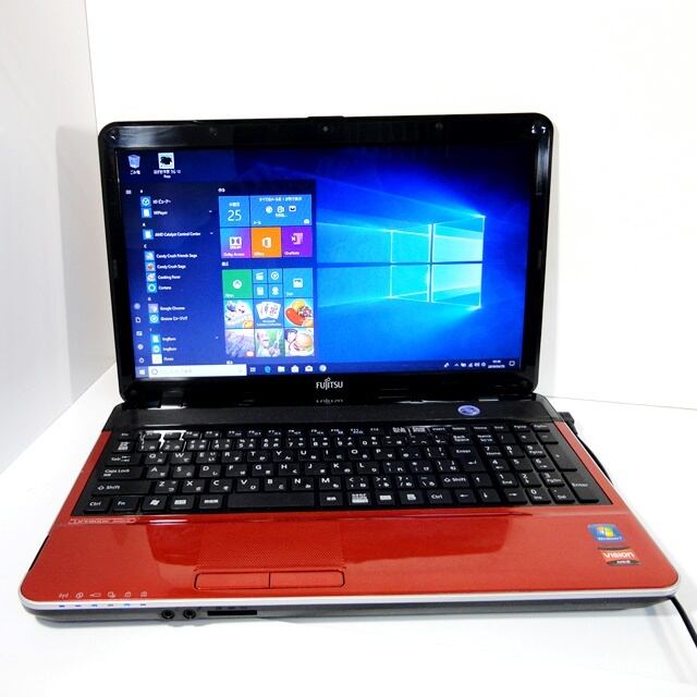 富士通 FMV-LIFEBOOK AH40/D・AMD/4GB/SSD32GB/Windows10