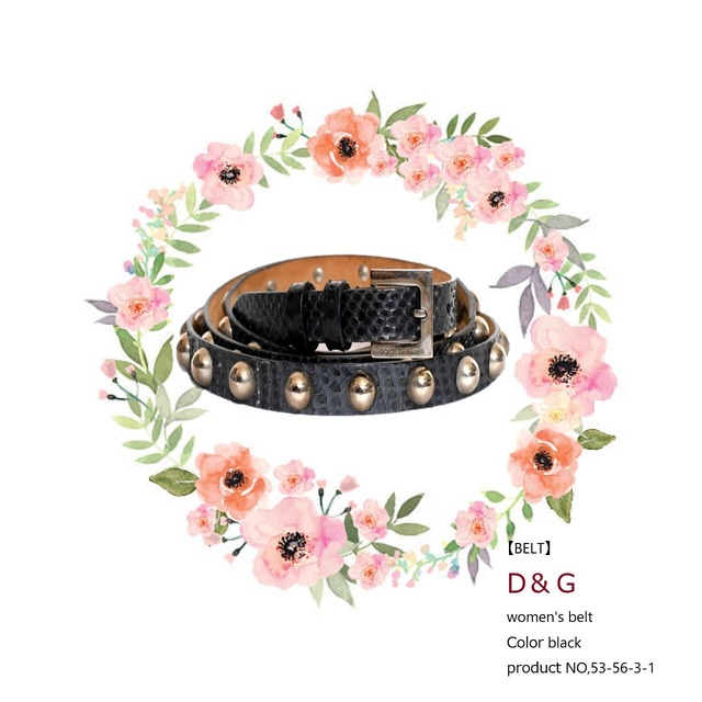 NO,53-56-3-1                                                                                                      【CLOTHING】D&G