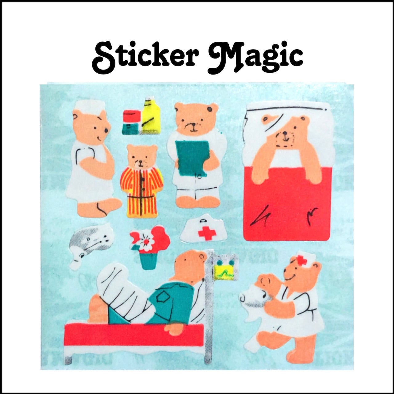 た*ぽ様 Sandylion サンディライオン ステッカー シール 海の生き物 Sandylion♡海の動物達・Mini Sea animals サンディライオンステッカー