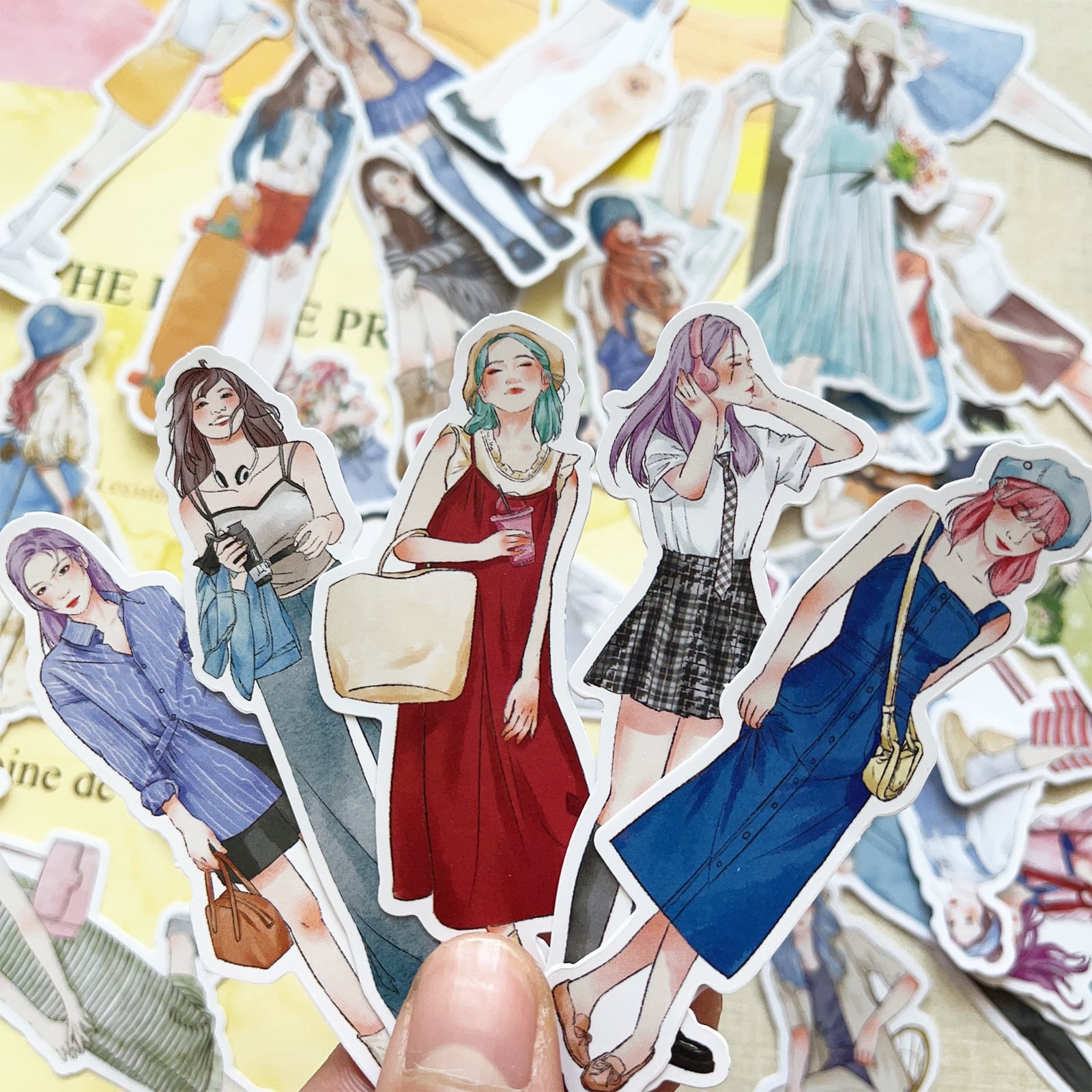 コNo.200#渋谷辣妹 コラージュステッカーシール女の子 女の子 コNo.200#渋谷辣妹 コラージュステッカーシール女の子 女の子