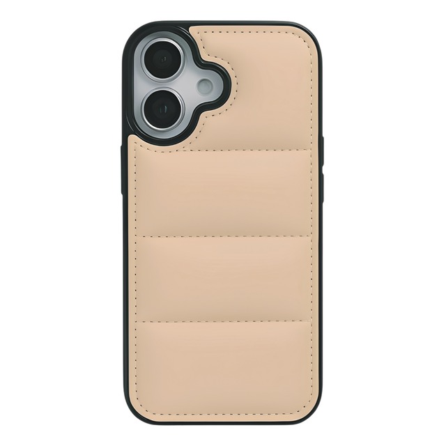 ダウンみたいなふかふかケース（アイボリー）