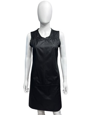 1990s HELMUT LANG GATHERED DRESS