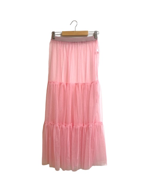 【solmu】 tulle skirt（pink）