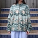 USA VINTAGE teddi PATTERNED DESIGN ZIP UP FLEECE JACKET MADE IN MEXICO/アメリカ古着柄デザインジップアップフリースジャケット