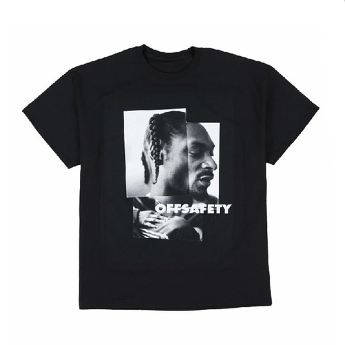 D.O DOUBLE G MOSAIC T-SHIRT - BLACK